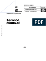 DAIHATSU TYPE M5S Series Manual Transmission 9233