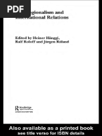 HÄNGGI - ROLOFF - RÜLAND (Ed.) (2005) - Interregionalism and International Relations A Stepping Stone To Global Governance PDF