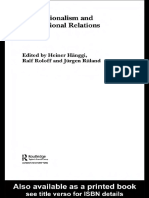 HÄNGGI - ROLOFF - RÜLAND (Ed.) (2005) - Interregionalism and International Relations A Stepping Stone To Global Governance PDF