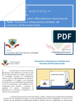 Procesamos Resultados Municipio Escolar