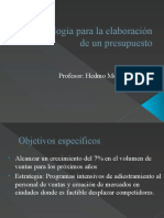 Presupuestos Presentación Exposición