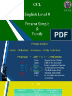 CCL English Level 0 Present Simple & Family