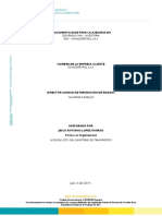 Informe Vial Auditoria PDF