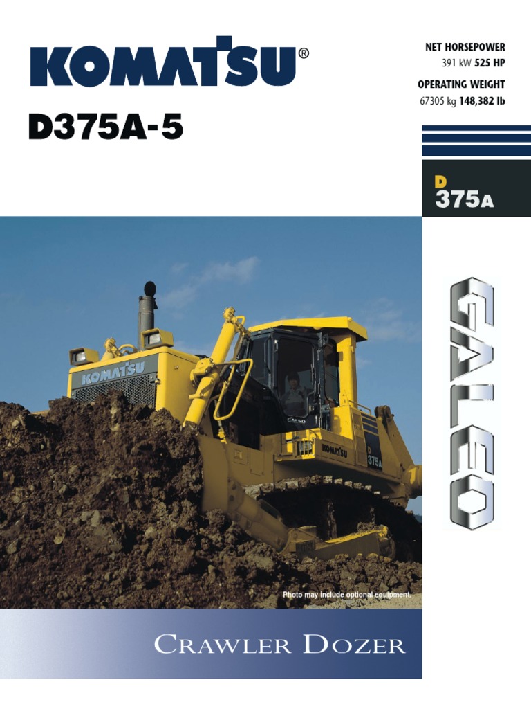 Komatsu D375A-5 PDF | PDF | Clutch | Transmission (Mechanics)