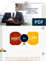 Comparación PERT y CPM