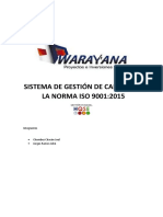 Sistema de Gestión de Calidad de La Norma Iso 9001