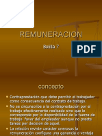 REMUNERACION