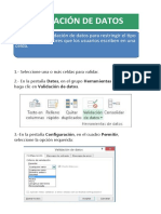 Validacion de Datos