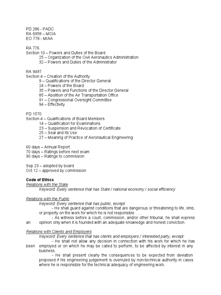 Air Laws and Regulations Quick Notes PDF Flight Instructor Aircraft