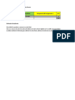 Tabla de Notas