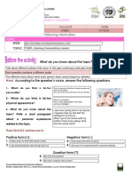 Learning Evidence: Listening: Name Account Date Choose A L, and Write The Following Information. Web: Topic