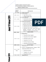 Jadwal Acara RA 14 PPGT JMP