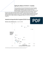 Essay On Mitigating The Effects of COVID-19 - Australia