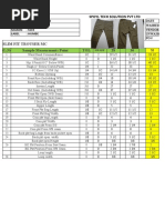 Slim Fit Trouser MC SL - No Sample Measurments Point TOL 28 30