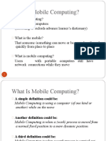 Mobile COMPUTING