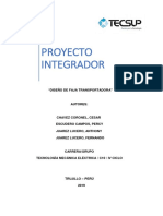 Primer Avance Pi - Diseño de Faja Transportadora