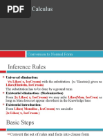 Predicate Calculus: Conversion To Normal Form