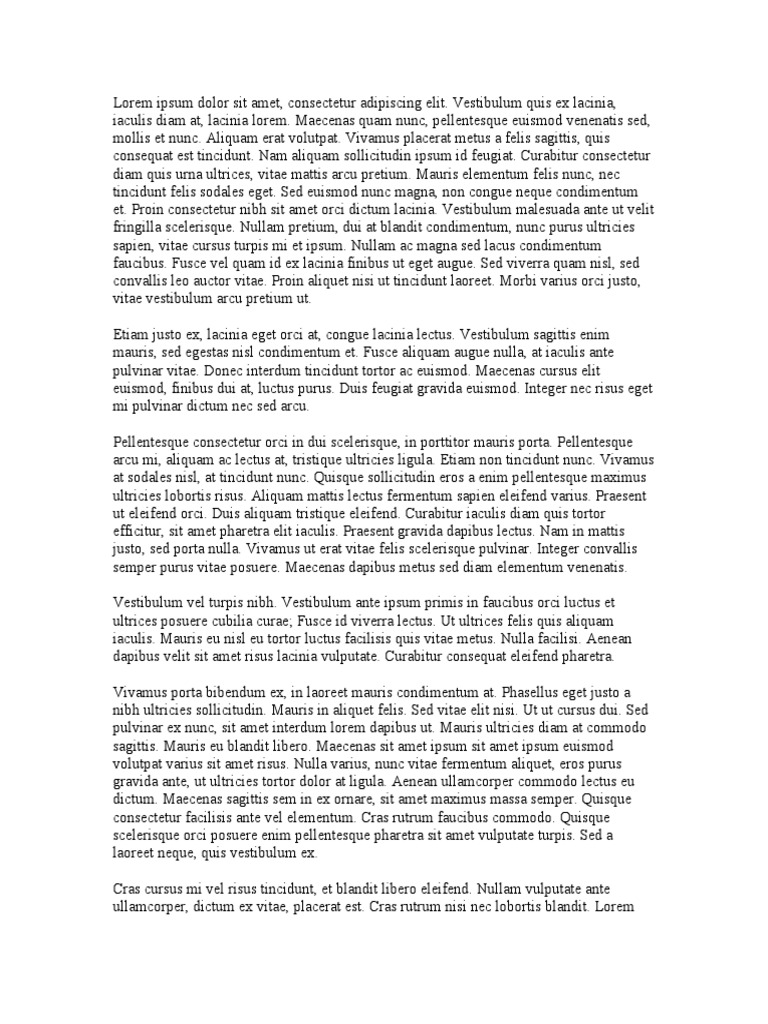 Greeking Text | PDF