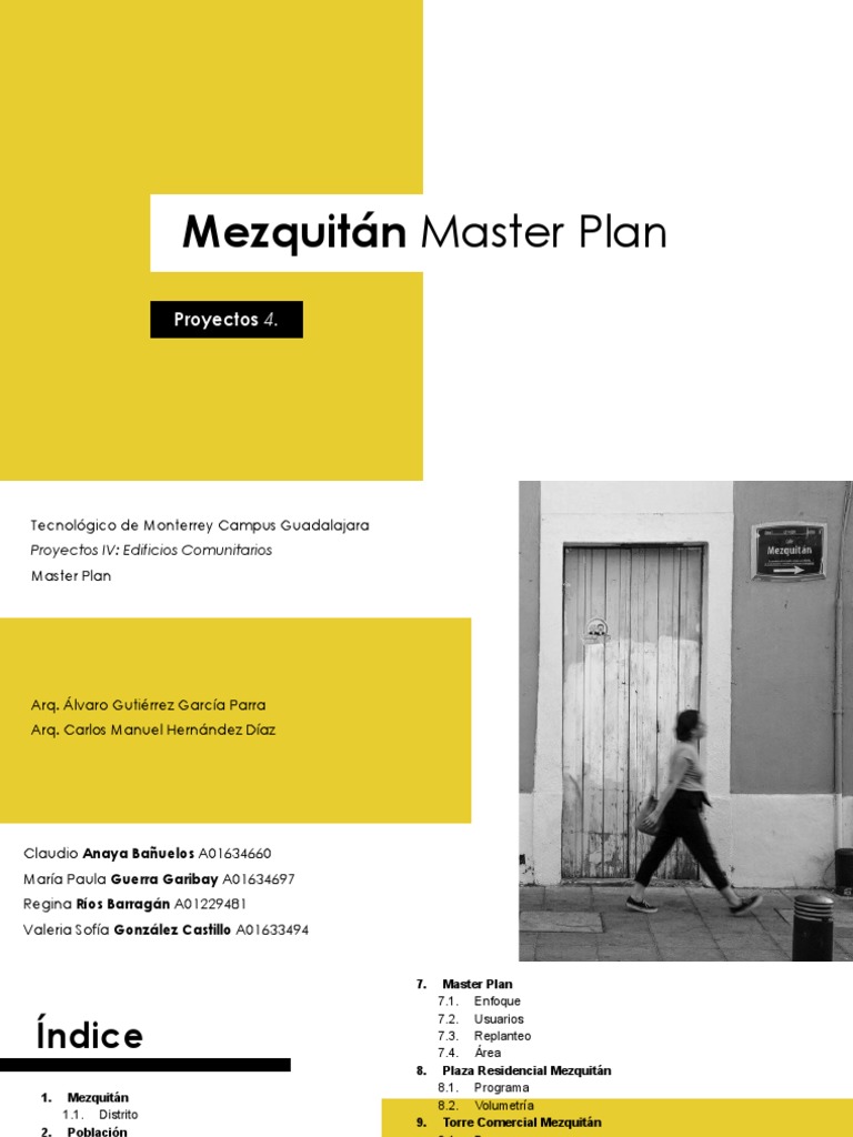 Master Plan Con Formato PDF | Descargar gratis PDF | Peatonal ...