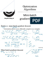 Optimization Algorithms: Mini-Batch Gradient Descent