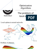 Optimization Algorithms: The Problem of Local Optima