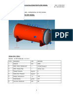 Design of Horizontal Filter Vessel: Client