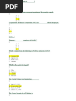 GK Pakmcqs | PDF | Organisation Of Islamic Cooperation | Pakistan