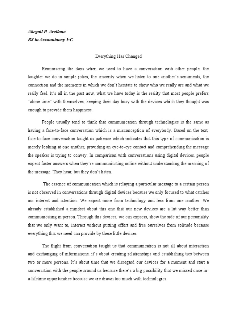What Is The Difference of Conversation and Connection | PDF