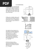 Ce 371 Homework 4 1) A Plug in The Bottom of A Pressurized Tank