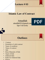 Lec 03- Islamic Law of Contract -.pptx