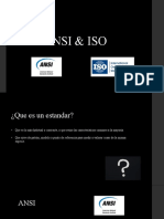 Estándares ANSI e ISO para gestión de calidad, medio ambiente y seguridad
