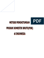 Makro - Pertemuan Ke 05 Metode Menghitung PDB Indonesiax-1