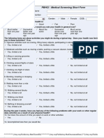 Medical Screening