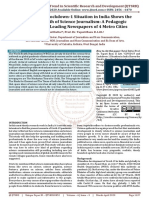 COVID 19 and Lockdown 1 Situation in India Shows The Drastic Growth of Science Journalism A Pedagogic Case Study of Leading Newspapers of 4 Metro Cities