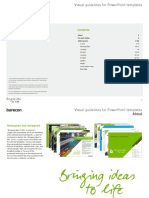 Visual Guidelines For Powerpoint Templates