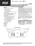 TXS0108E 8-Bit Bi-Directional, Level-Shifting, Voltage Translator For Open-Drain and Push-Pull Applications