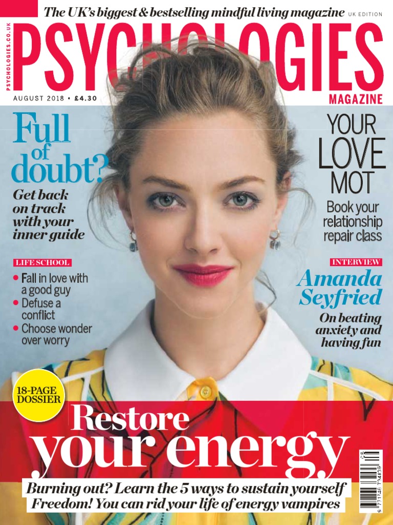 Psychologies UK August 2018