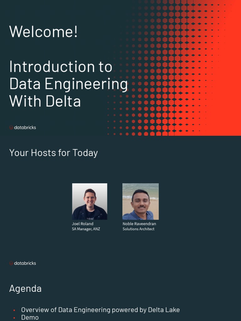 Intro To Data Engineering Databricks Webinar 13may | PDF | Laptop ...