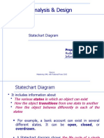 System Analysis & Design: Statechart Diagram