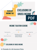 Tax 101 Exclusions To Gross Income PDF