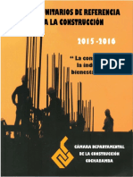 331018087 Precios Unitarios de Referencia Para La Construccion Cochabamba 2015 2016