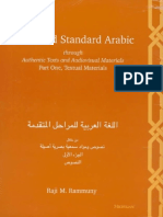 Advanced Standard Arabic PDF