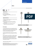 Thermowell For Sanitary Applications Model TW22