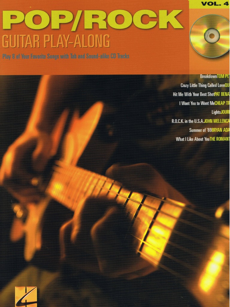 Guitar Play-Along Vol. 4 - Pop Rock | PDF