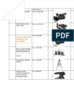 Harga Satuan Proposal