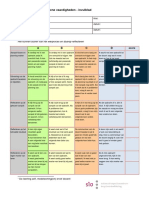 Invulbladen Rubrics Algemene Vaardigheden