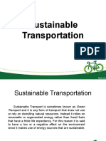 Sustainable Transpo