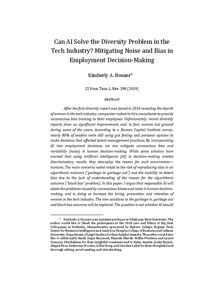 Ai PDF | PDF | Bias | Artificial Intelligence