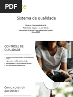 Sistema de qualidade