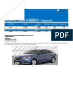 C - L - Fisa Pret Produs SL BUSINESS Megane - Sedan - Versiuni2018 - Octombrie 2018